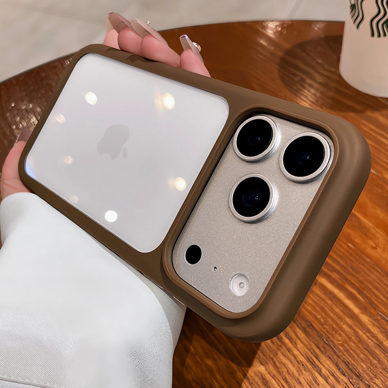 Crystal Arcylic HD Transparent Hard Case with Camera Buttons for iPhone 17promax 17pro 17air 17