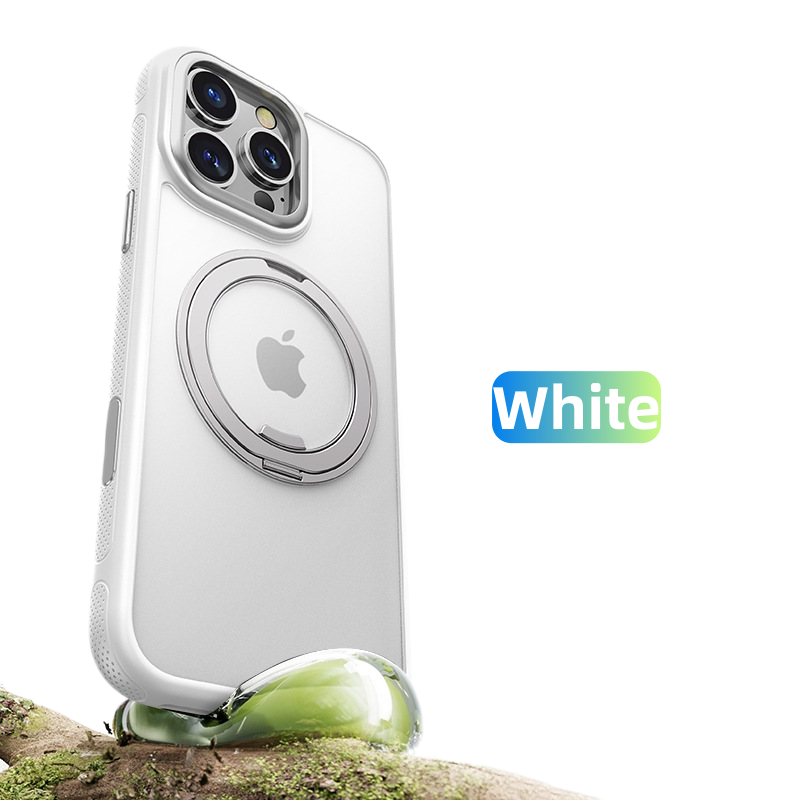 360° Rotation Phone Protective Shell with Magsafe and Camera Button for iPhone 17 16 15 14 13