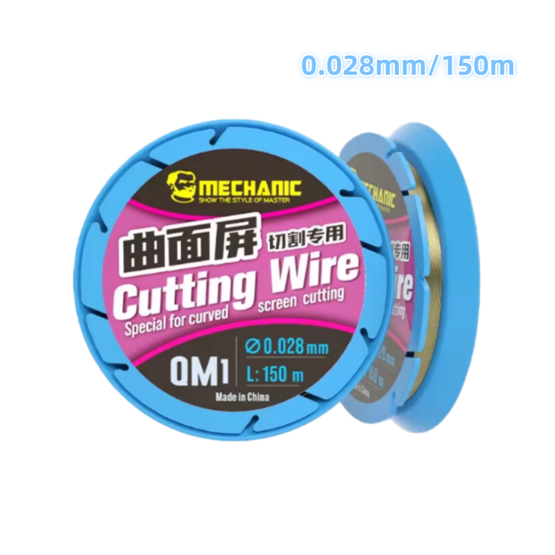 Mechanic Ultra Hard Diamond Screen Cutting Wire 0.028 0.03mm Phone Screen Separator Line for iPhone Samsung Edge LCD Refurb