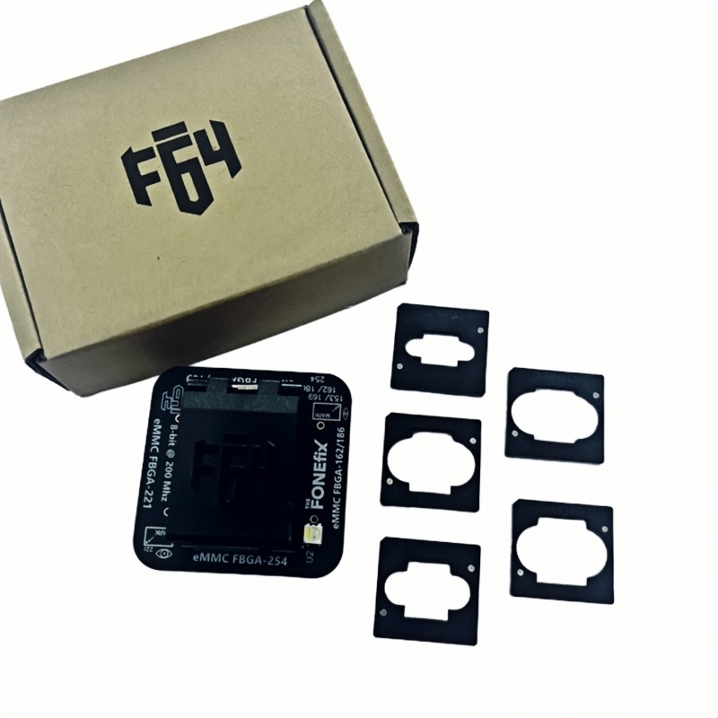 F64 eMMC 4 in 1 BGA Socket FBGA254 221 153 169 162 186