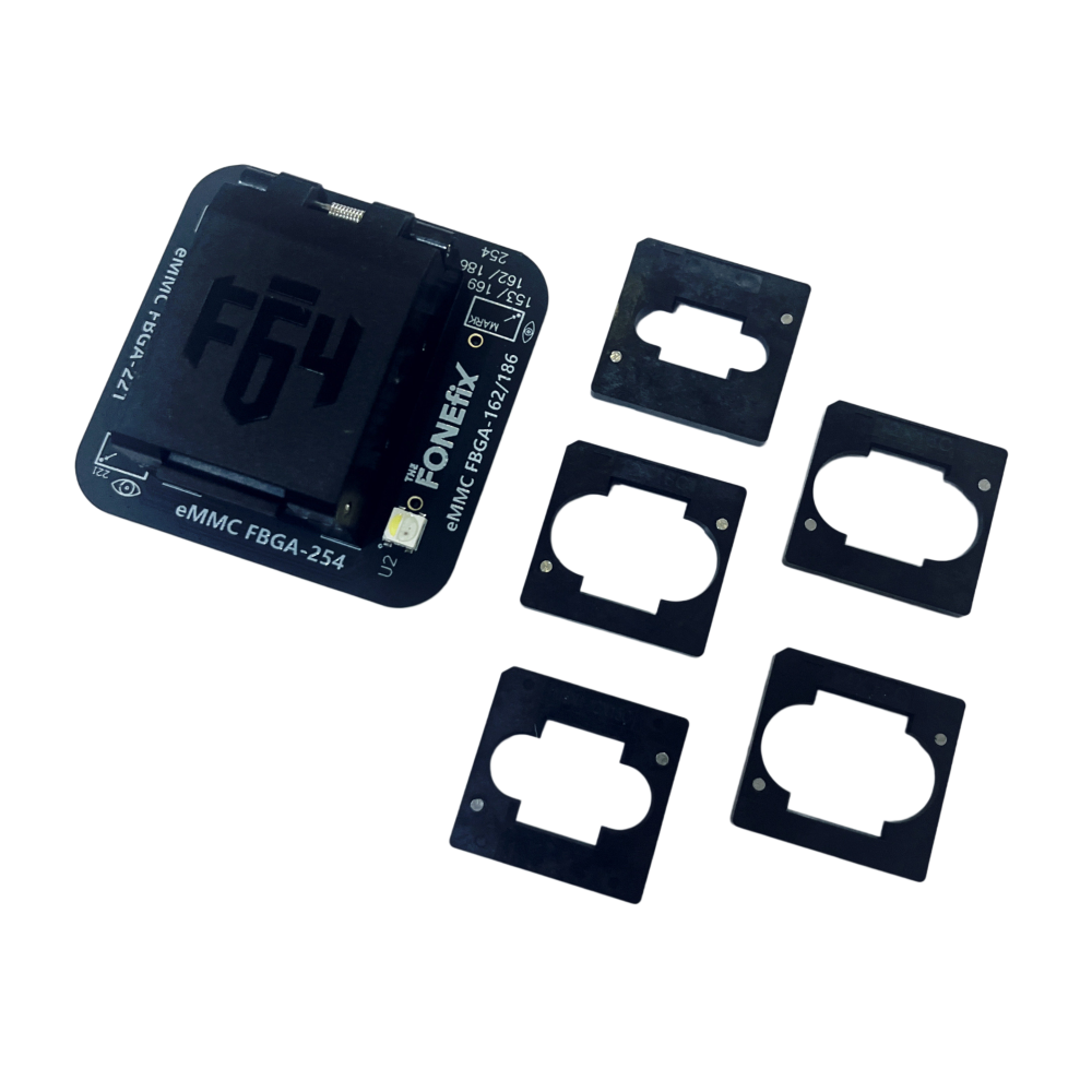 F64 eMMC 4 in 1 BGA Socket FBGA254 221 153 169 162 186