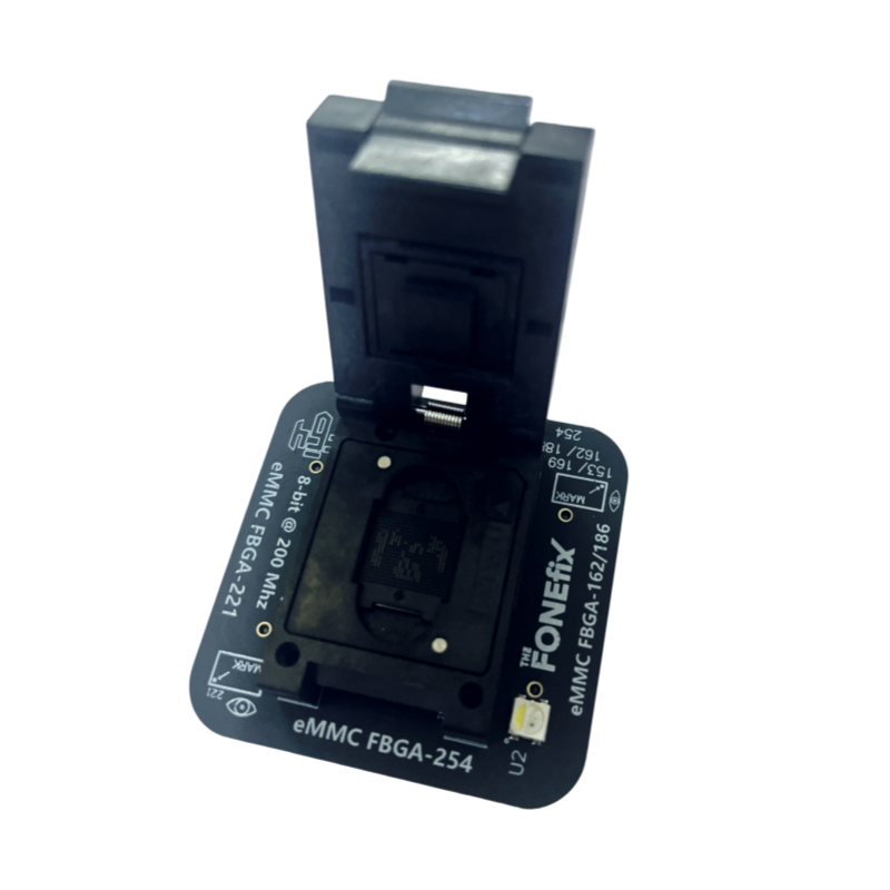 F64 eMMC 4 in 1 BGA Socket FBGA254 221 153 169 162 186
