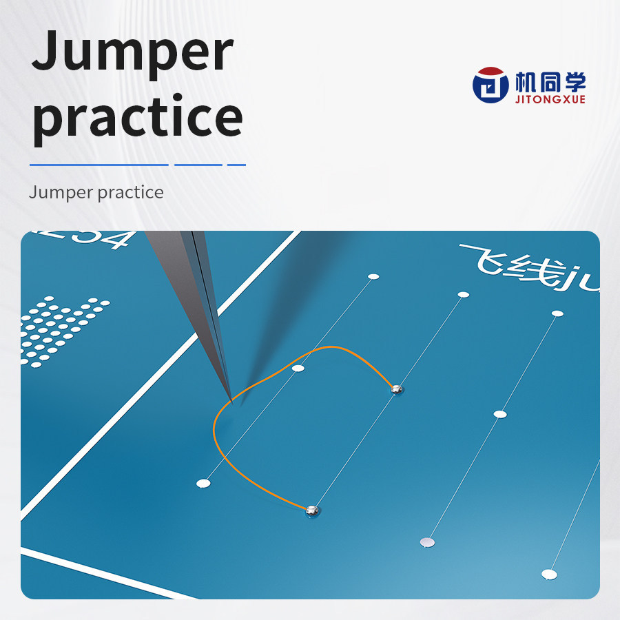 JTX Micro Soldering Test Practice Board for NAND CPU WiFi Jump Wire Practicing