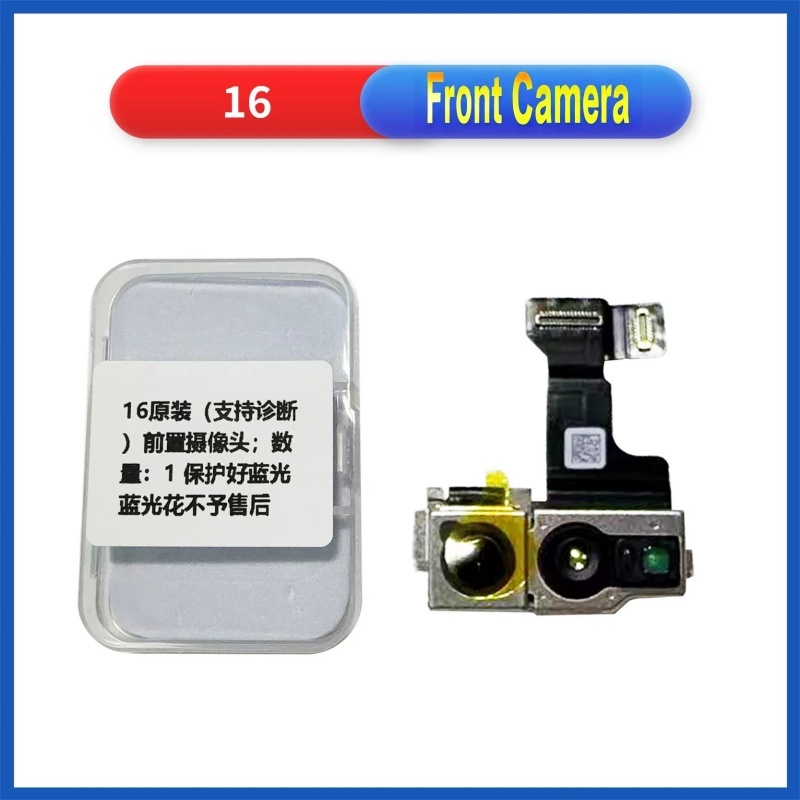 Diagnostic Original Front Camera Fix Face ID for iPhone 16 16pro 16plus 16promax