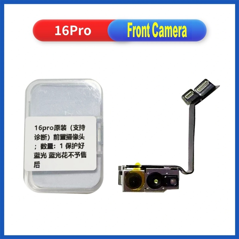 Diagnostic Original Front Camera Fix Face ID for iPhone 16 16pro 16plus 16promax