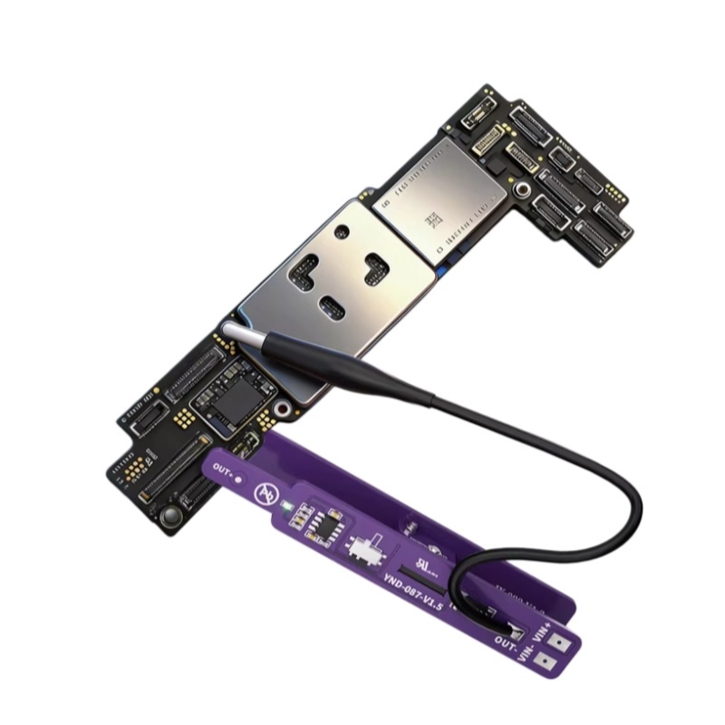 Lanrui M191 Universal Power-On Clip (Battery-Free) for Apple Devices, 17-Pin Connector, Battery Clip, Power Cable Clip, Android