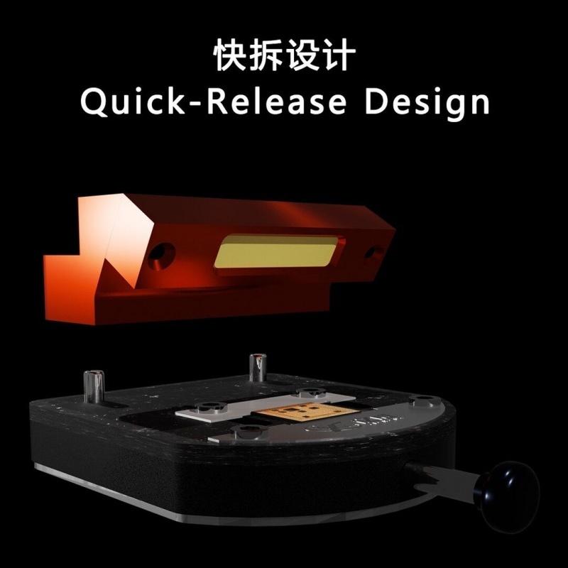YiCheng CPU Jumper Wire Fixture with Built-in Light Source for iPhone Android Chip Jumpering Work