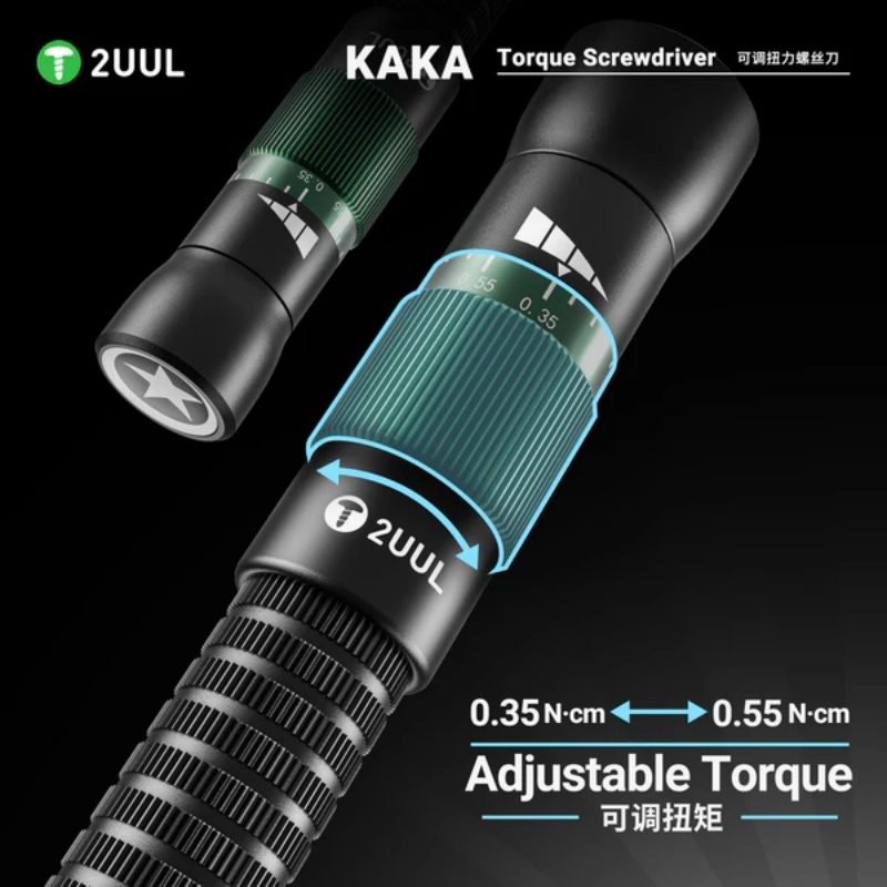 2UUL KAKA AdjustableTorque Screwdriver Designed for Phone Repair
