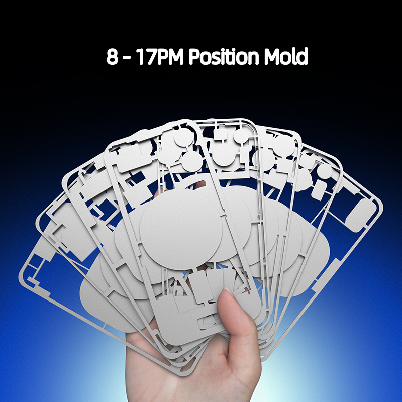Xwitzeal 7w V8 mini Laser Machine with All Position Mold for iPhone 17 - 8 Back Glass Repair