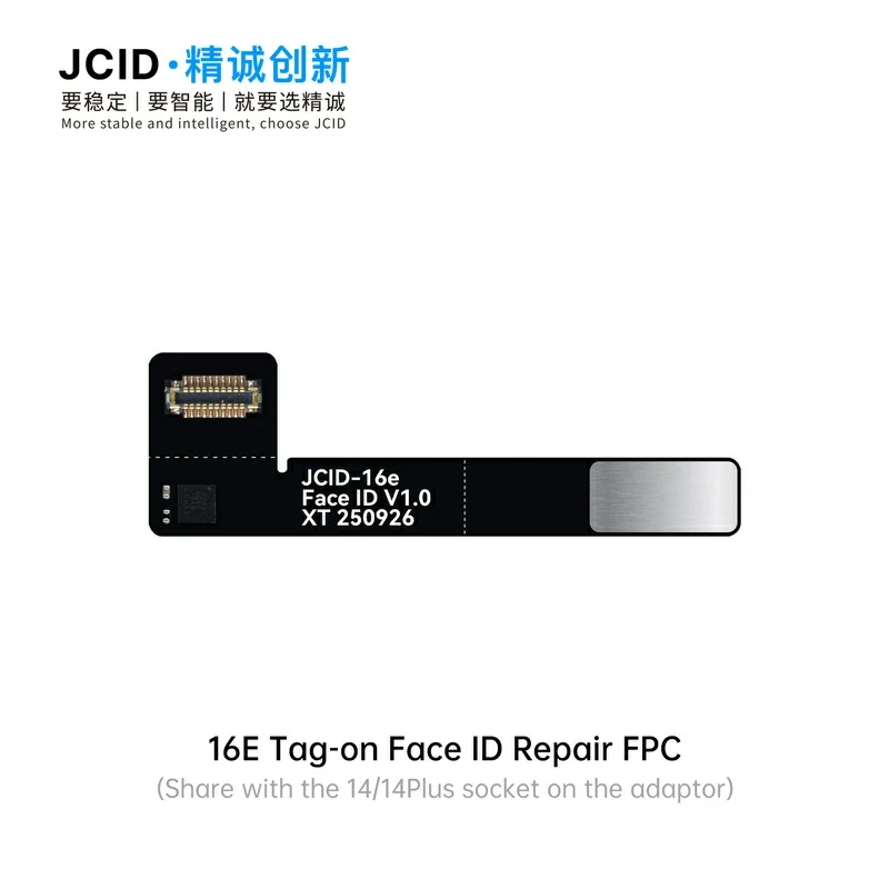 JCID Face ID Tag On Flex Cable for iPhone 17 16 15 14 13 12 11 X
