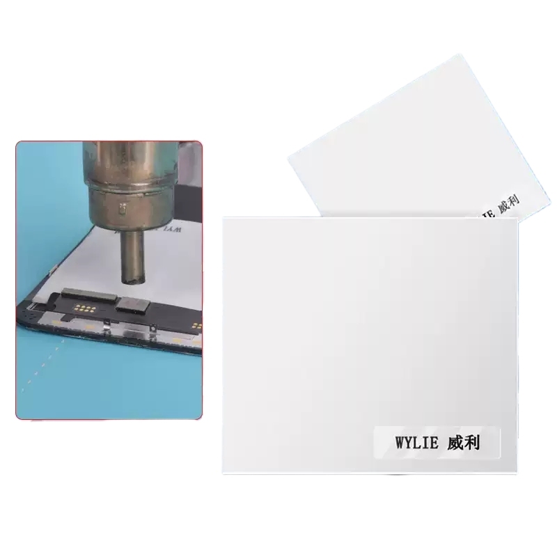 Wylie Heat-Insulating Pad for Screen Transplant IC Protection Blast at 380°C without Damaging the Screen -5pcs/Pack