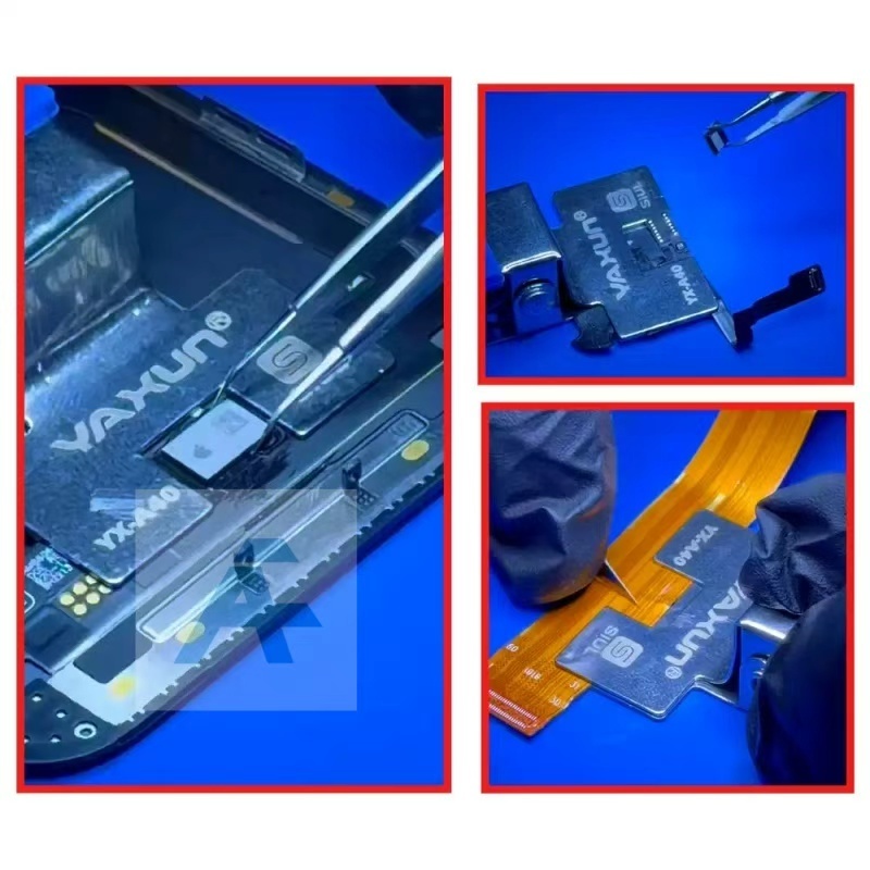 YAXUN YXA40 Screen IC Soldeing Jig Flex Holding Tool Heat-Resistance Connector Soldering Clamp for Mobile Phone Repair