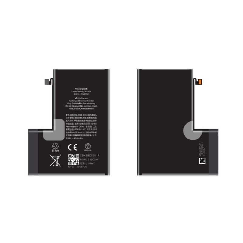 Diagnostic Battery Replacement for iPhone 12promax