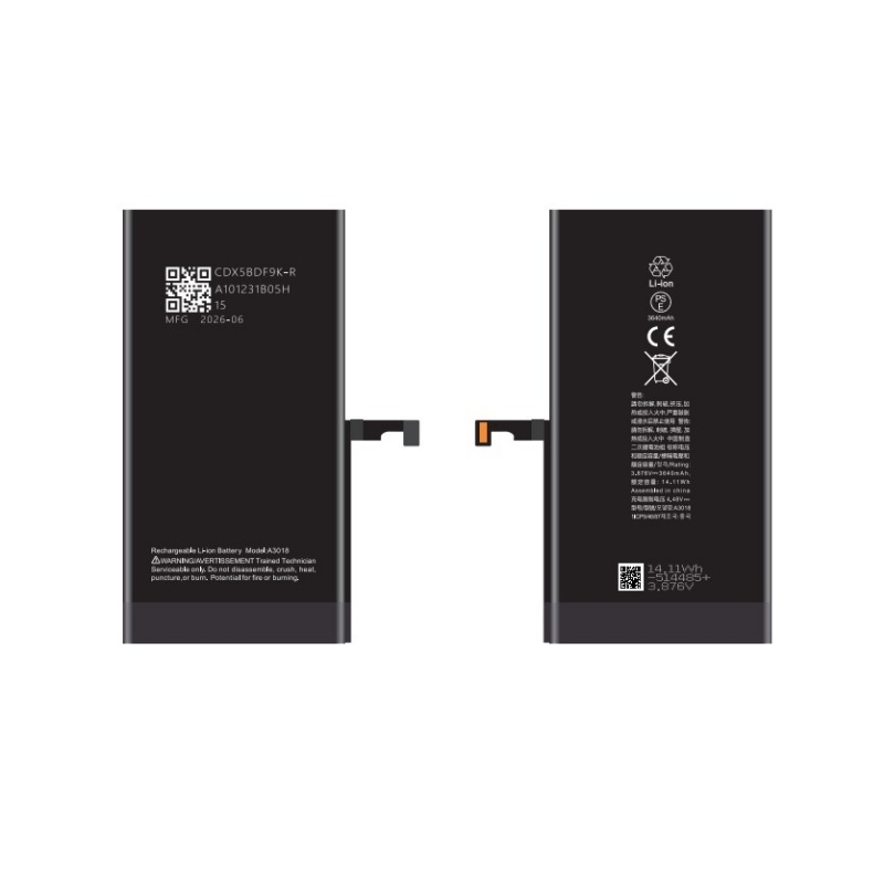 Diagnostic Battery Replacement for iPhone 15 - 3640mAh