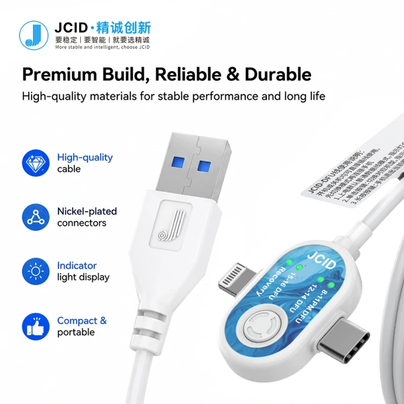 JCID DFU Cable for iPhone and Android