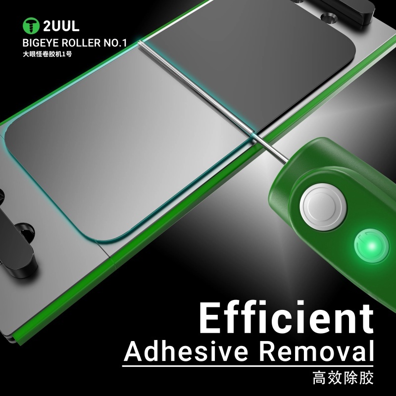 2UUL DA55 OCA Glue Remover Powerful Screen Adhesive Clean Tool Forward Reverse Glue Remove for Mobile Phone LCD Screen Repair