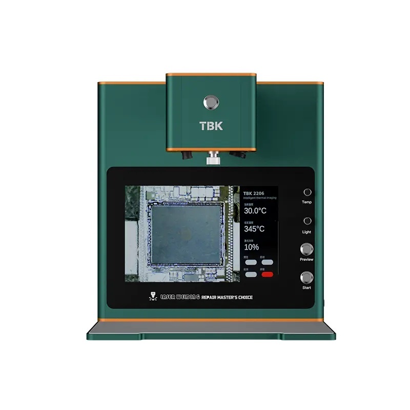 TBK2206 Laser Welding Machine for Small Components on Phone Motherboard Heating and Desoldering