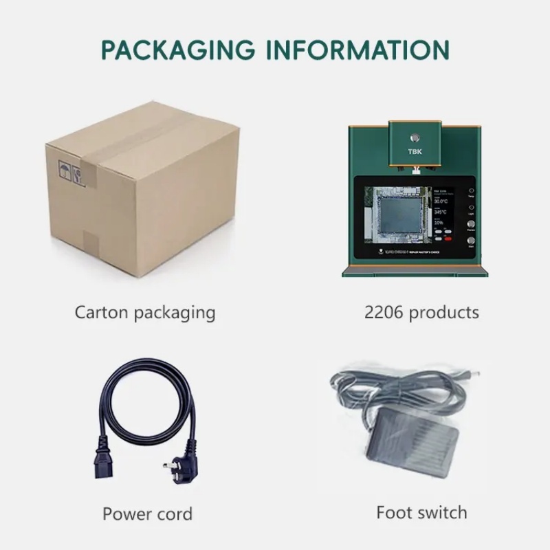 TBK2206 Laser Welding Machine for Small Components on Phone Motherboard Heating and Desoldering