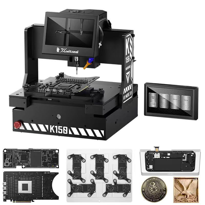 Xwitzeal K150 CNC eSim Cutter Machine Modify eSim to Physical sim Version for iPhone 17promax 16 15promax 14
