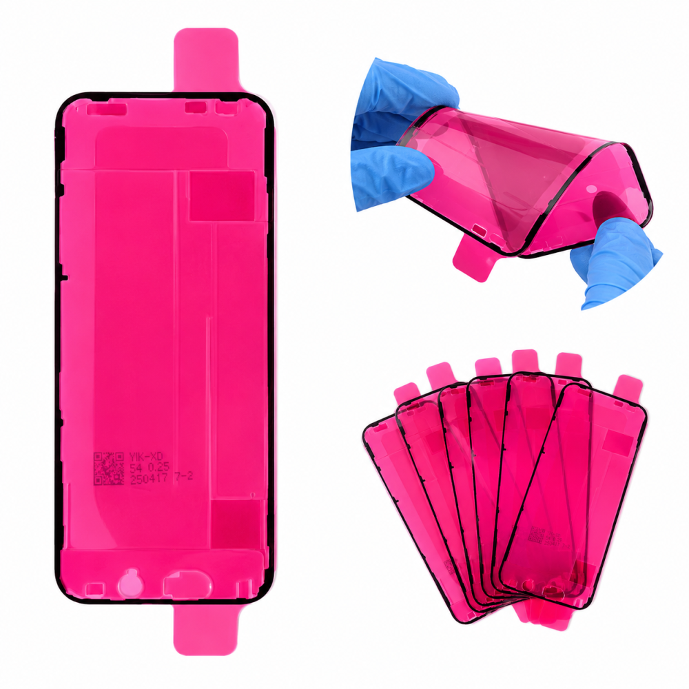 Thickened Red Film - Screen Waterproof Glue for Mobile Phone 17 16 15 14 13 12 11 X