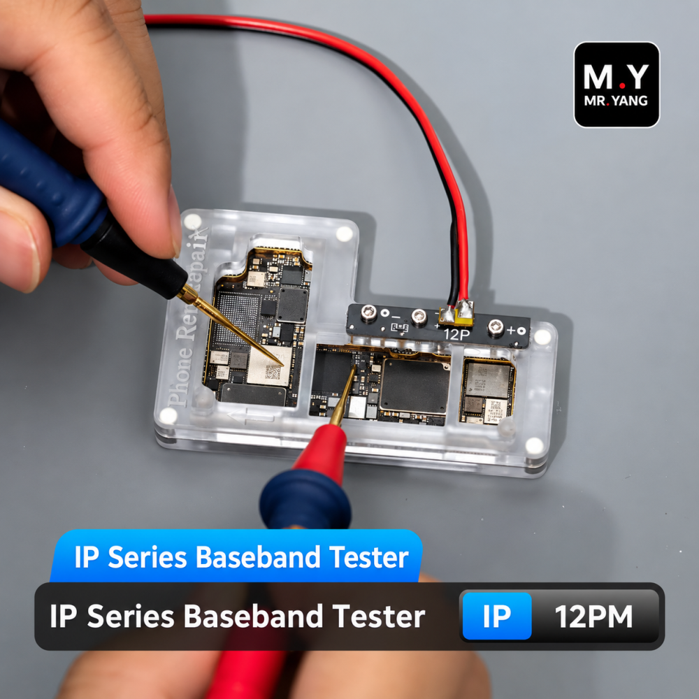 M.Y Baseband Tester for iPhone 12–17 Pro Max – Mobile Phone Repair Motherboard Fault Detection Tool