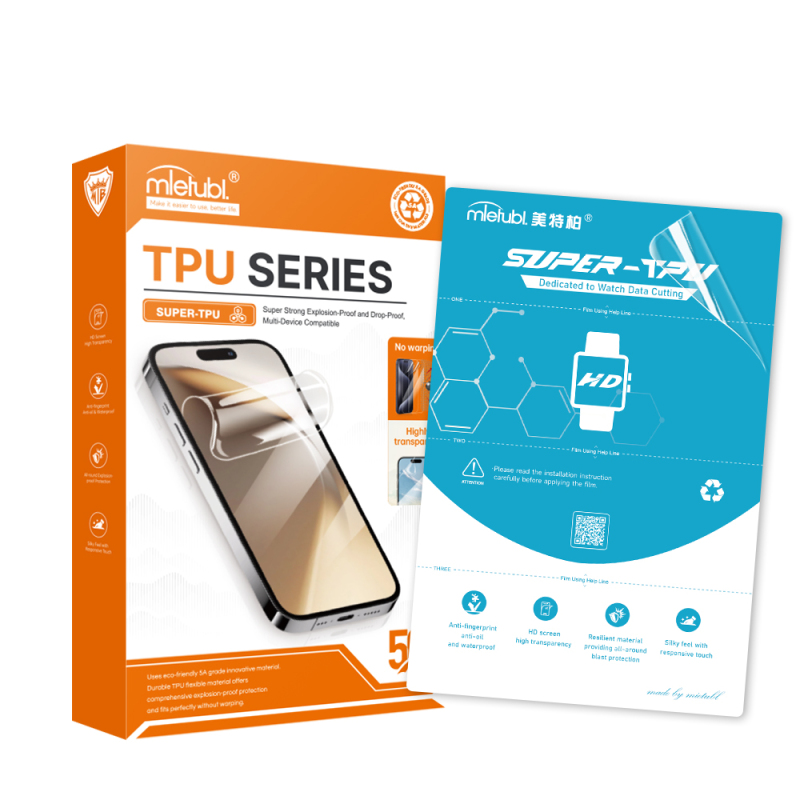 Super TPU HD Watch FILM 180*120 mm - 50pcs/pack