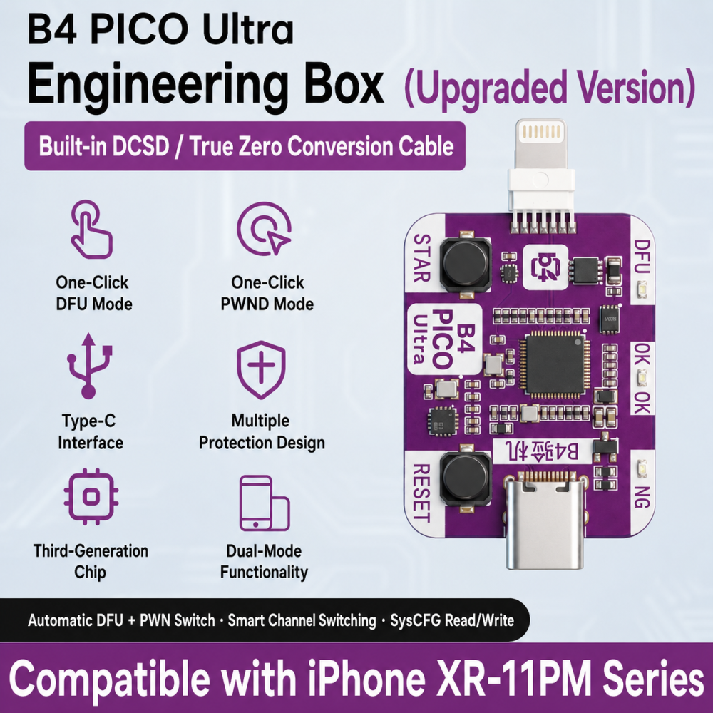 B4 PICO Ultra Automatic DFU Tool – One-Click PWND DFU Entry