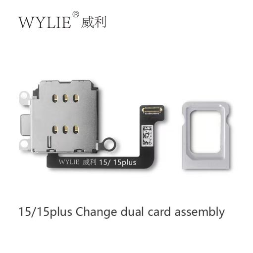 Wylie eSim to sim Adapter Installing Card Slot for USA iPhone 14 14pro 15 15pro 16 16promax