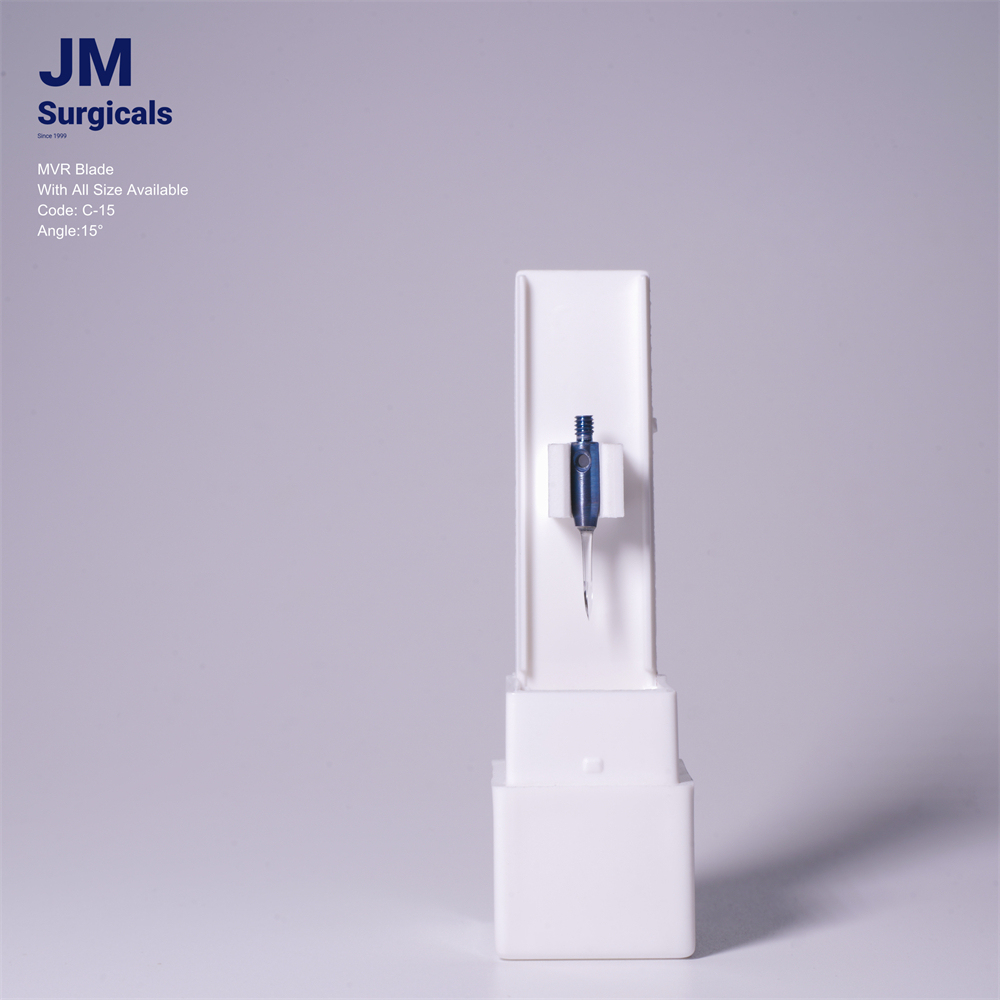JM Surgicals | Sapphire Surgical Instruments | MVR Sapphire Blade for Ophthalmic Surgery, Model C-15