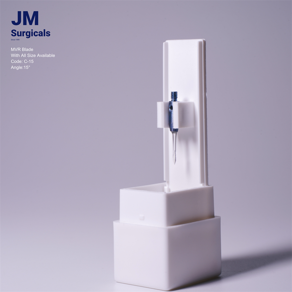 JM Surgicals | Sapphire Surgical Instruments | MVR Sapphire Blade for Ophthalmic Surgery, Model C-15