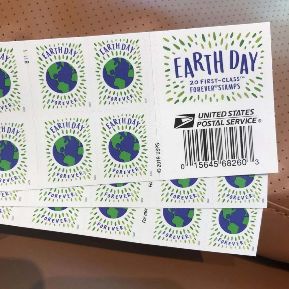 (2020) USPS Earth Day Forever Stamps