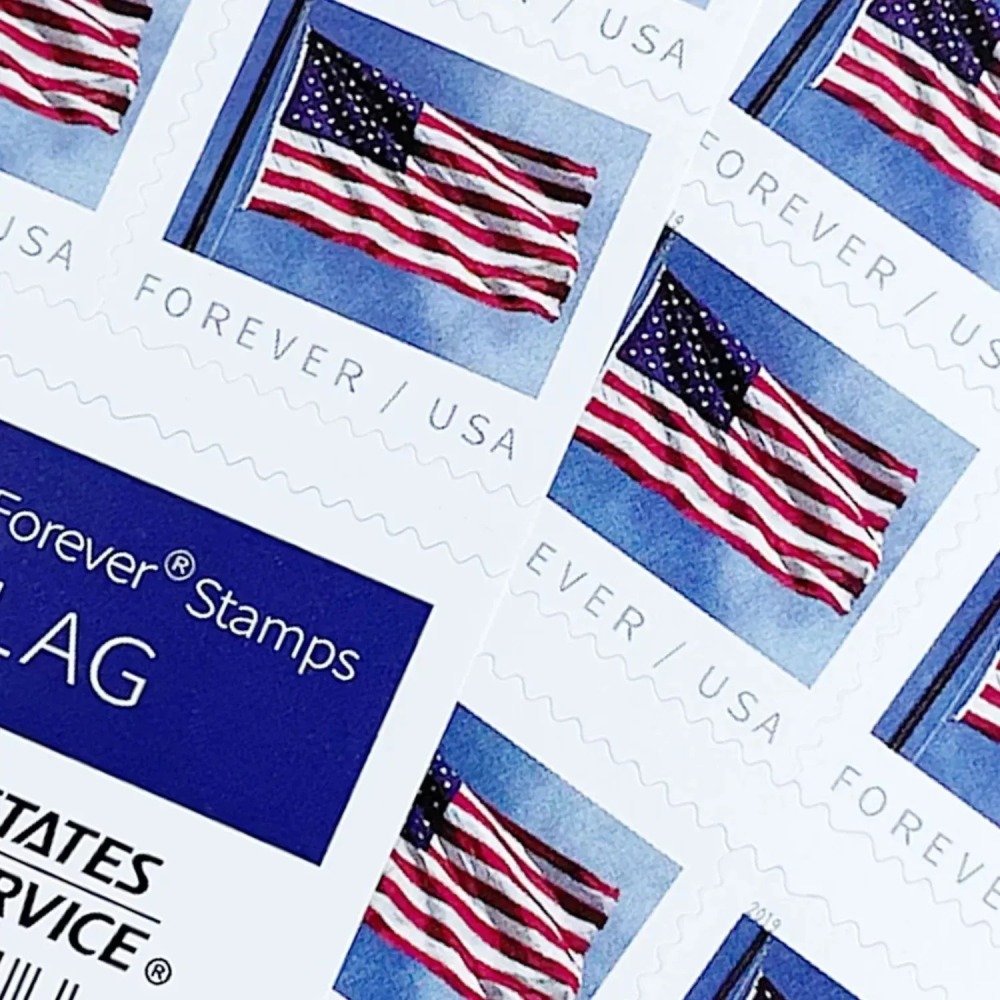 2019 USPS Flag Forever First Class Postage Stamps