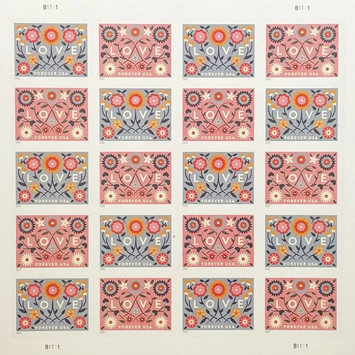 (2022) USPS Love 2022 Stamps