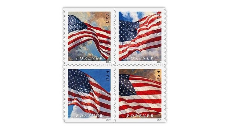2024 Flag Forever Stamps Sheets Booklets