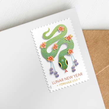Lunar New Year: Year of the SnakeStamps, Sheet of 20Forever