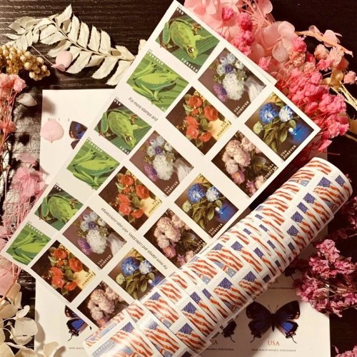 (2022) USPS Forever American Flag Stamps Rolls