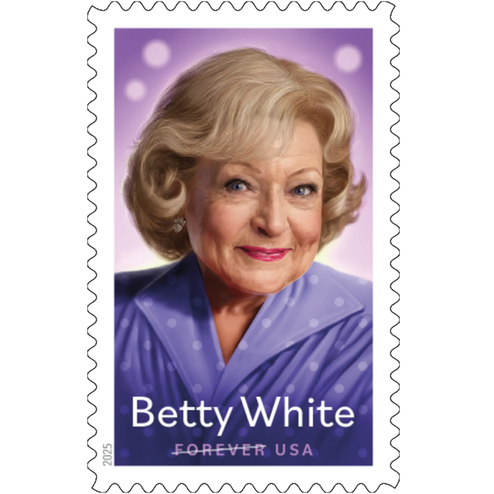2025 Betty White Stamps Sheet of 20