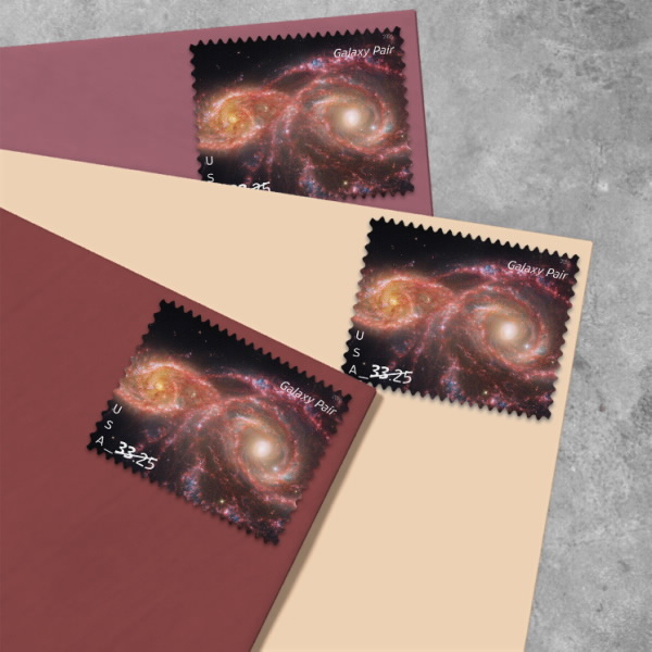 2026 Galaxy Pair Stamp, Sheet of 4