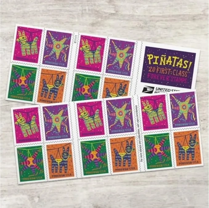 2023 2023 Pifiatas Forever First Class Postage Stamps