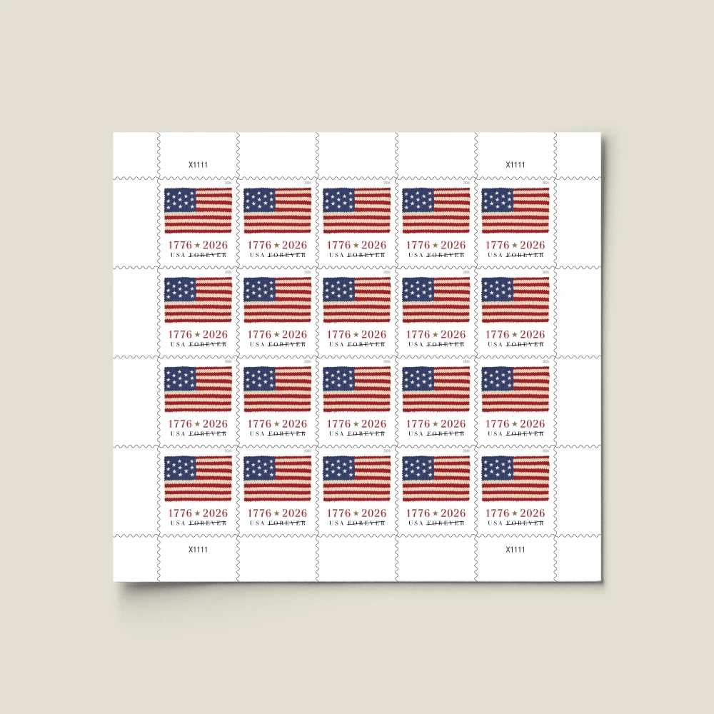 2026 US Flag Forever First Class Postage Stamps