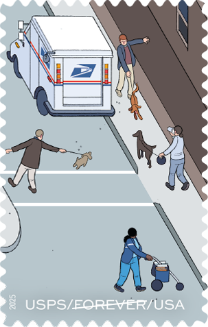 250 Years of Delivering Stamps, Sheetof 20