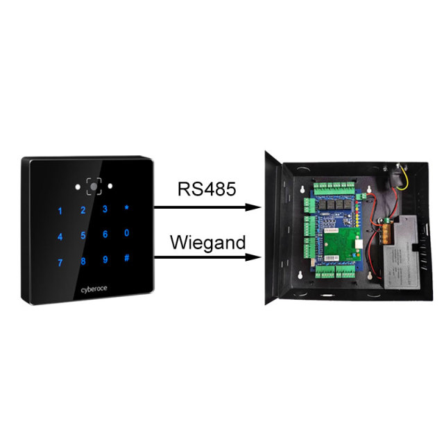 C6 QR code access control reader.