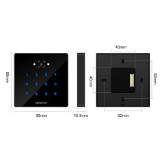 C6 QR code access control reader.