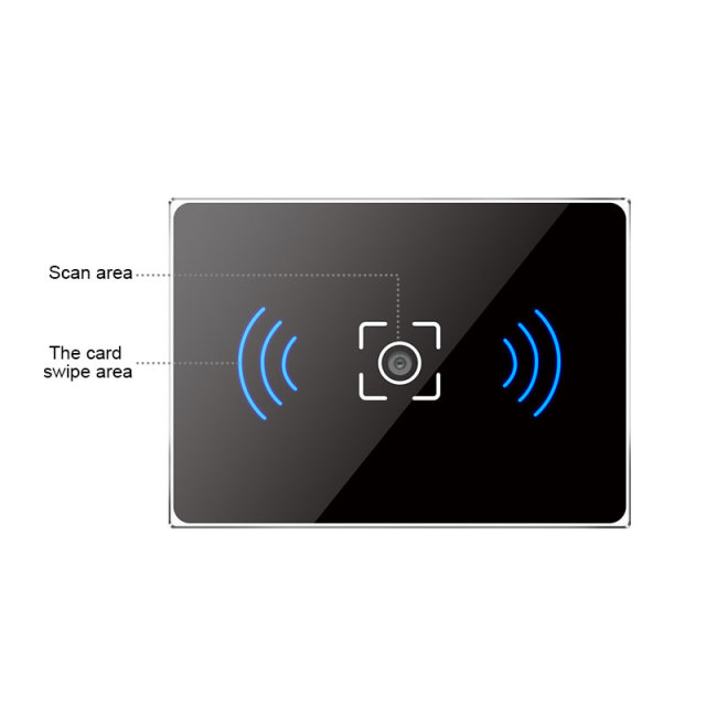 C7 QR code access control reader.
