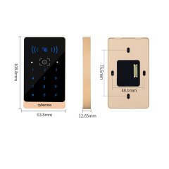 C3 QR code access control reader.