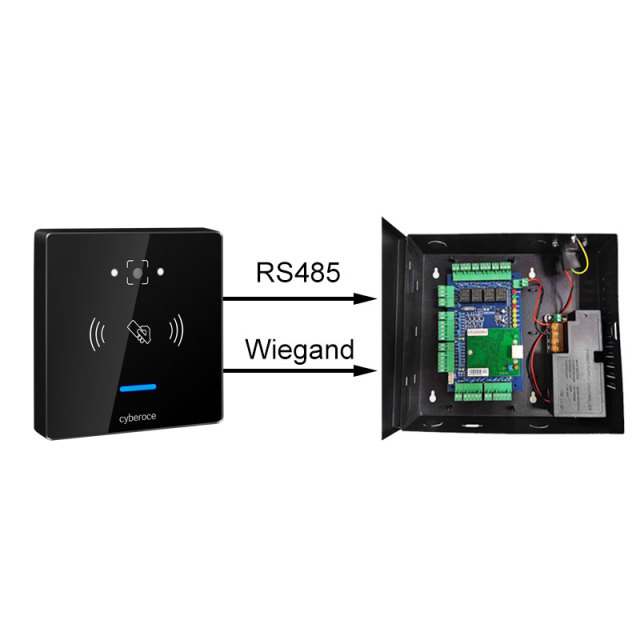 C6NK QR code access control reader.