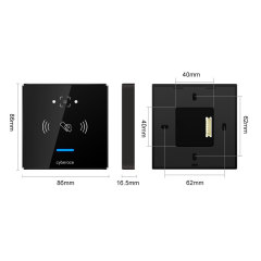 C6NK QR code access control reader.