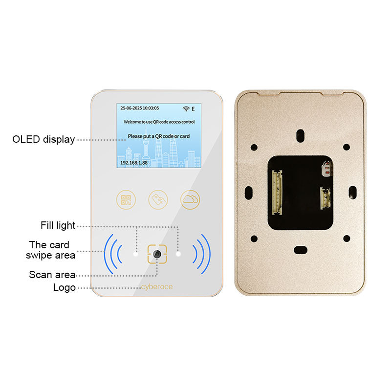CR08EU QR code door access provides API interface for seamless integration with any third-party software platform system.