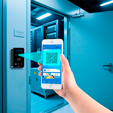QR code access control suitable for Serve Room Solution   