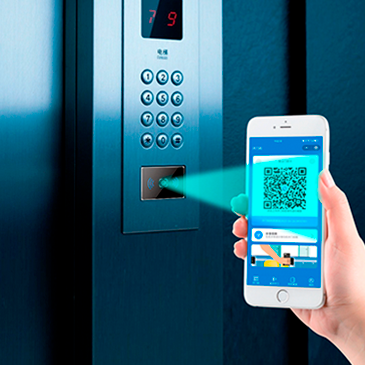 QR code access control suitable for Elevator Control Solution